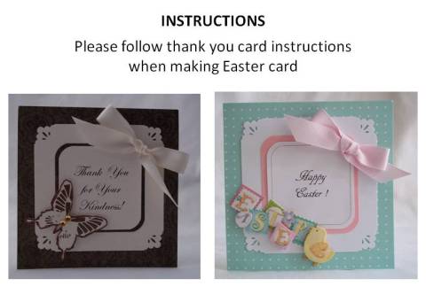 homemade easter cards instructions