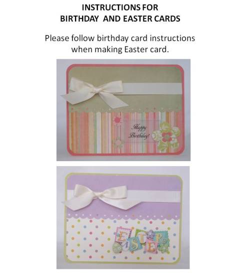 handmade easter cards instructions