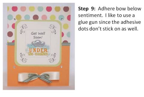 baby shower card idea step by step
