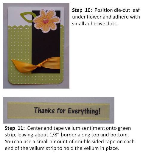 thank you card ideas instructions slide 5