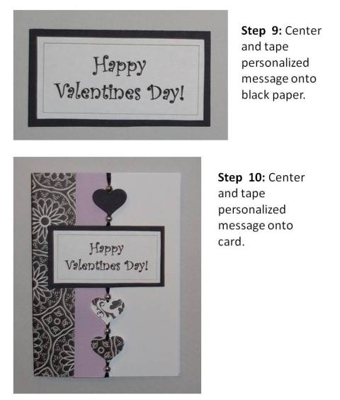 handmade valentine cards instructions step 7